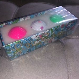 NWT Lilly Pulitzer Golf Balls